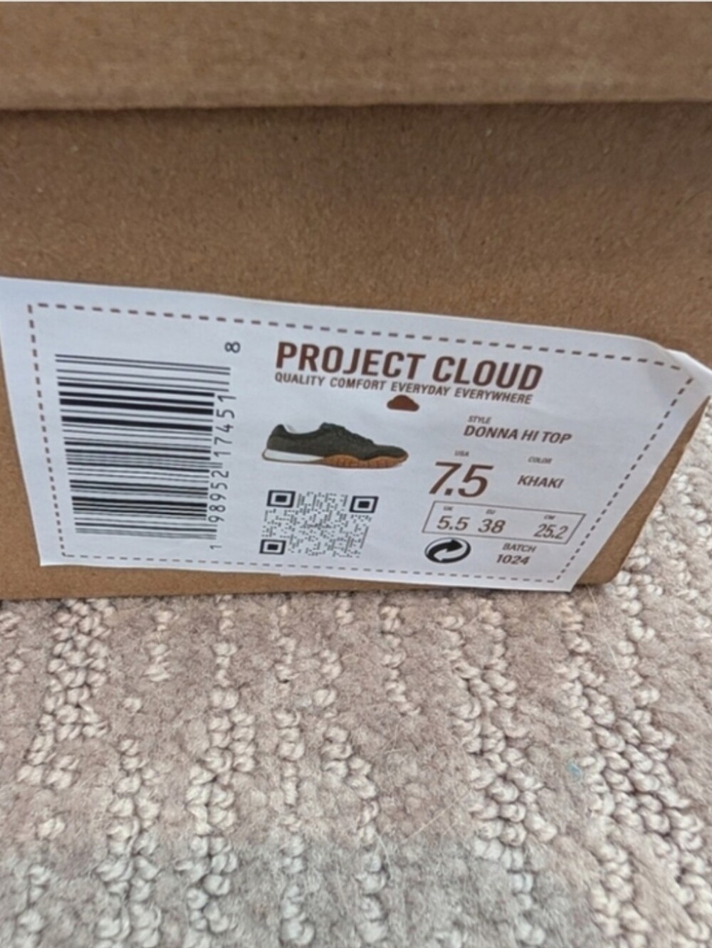 NEW/NIB Green Project Cloud Donna Hitop - Picture 8 of 8